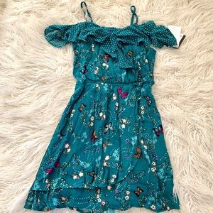 Art Class Butterfly And Flower dress